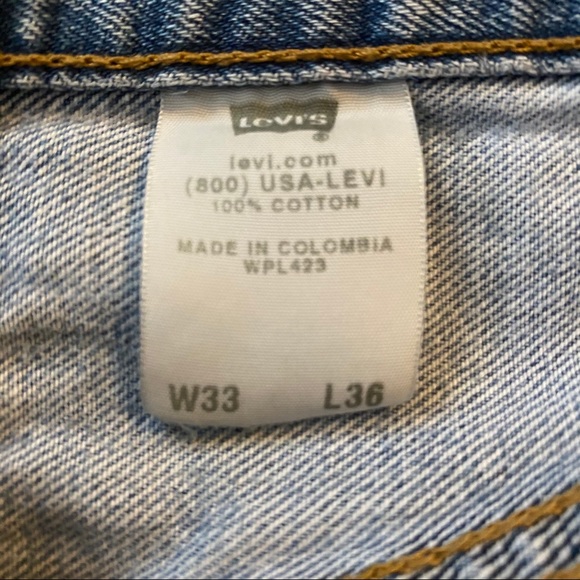 Levi 501 cut off shorts - Picture 7 of 7